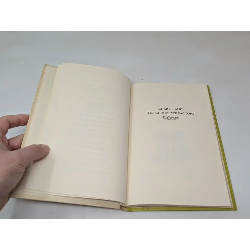 Charlie & the Chocolate Factory 1973 Roald Dahl Concorde Confections VTG Special